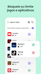 Controle parental Qustodio screenshot