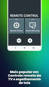 Controle remoto para TVs screenshot
