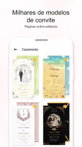 Convites Virtuais Criar screenshot