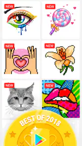 Cor por Páginas de Número screenshot