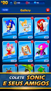 Corrida sem fim Sonic Dash screenshot