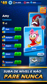 Corrida sem fim Sonic Dash screenshot