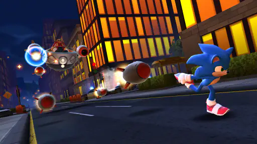 Corrida sem fim Sonic Dash screenshot