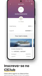 Costa Cruzeiros screenshot