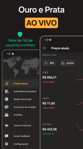Cotação do ouro screenshot