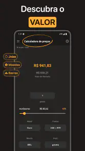 Cotação do ouro screenshot