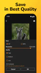 Criação de GIF: Editor de GIF screenshot