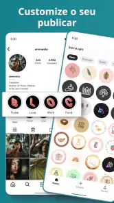 Criador Capas para Destaques screenshot