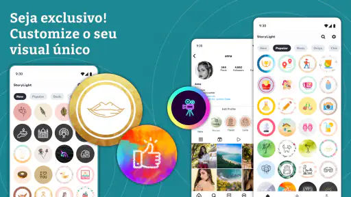 Criador Capas para Destaques screenshot