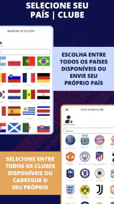 Criador de Cartão de Futebol screenshot