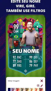 Criador de Cartão de Futebol screenshot