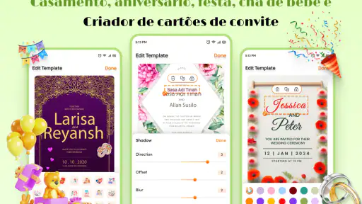 Criador de Convite Boda screenshot