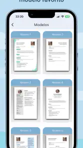 Criador de Currículo Vitae PDF screenshot