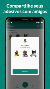 Criador de Figurinhas: Estúdio screenshot