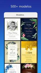 Criar convites personalizados screenshot