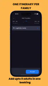 Criar Itinerário de Voo screenshot