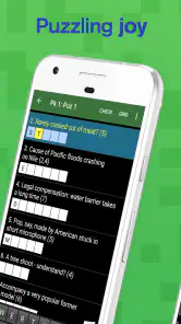 Cryptic Crossword screenshot