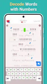 Cryptogram - Palavras Cruzadas screenshot