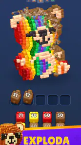 Cube Land Puzzle Game screenshot