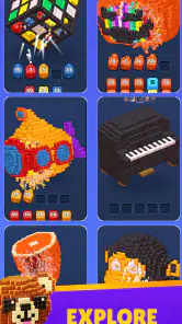 Cube Land Puzzle Game screenshot