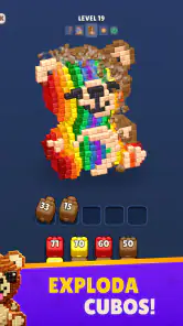 Cube Land Puzzle Game screenshot