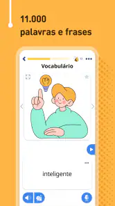 Curso de português screenshot