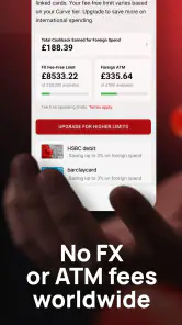 Curve: Cashback & Wallet App screenshot