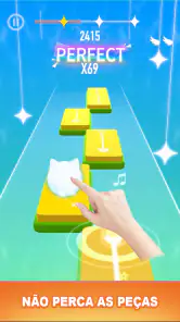 Dancing Cats-Cute Piano Tiles screenshot