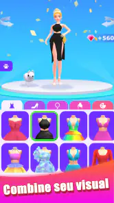 Dancing Dress - Menina da moda screenshot