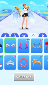 Dancing Hair: Vestir-se screenshot