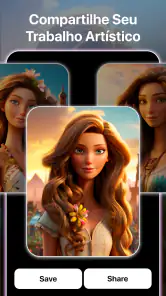 DaVinci : Gerador de Arte IA screenshot