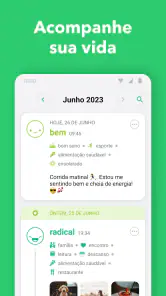 Daylio Diário: Diário de humor screenshot