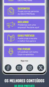 DECO PROteste Revistas screenshot