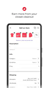 Depop - Buy & Sell Clothes App screenshot