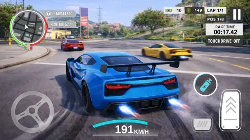 Derrapagem 3D: Corrida screenshot