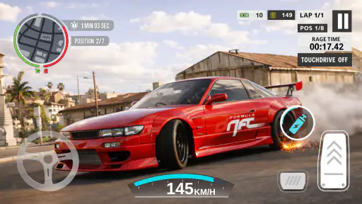 Derrapagem 3D: Corrida screenshot