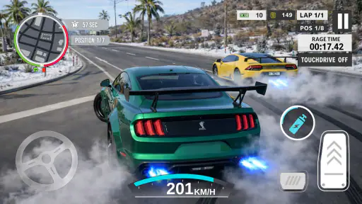 Derrapagem 3D: Corrida screenshot