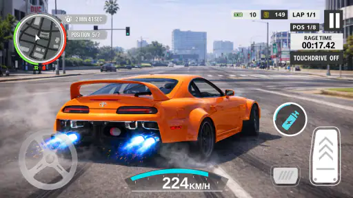 Derrapagem 3D: Corrida screenshot