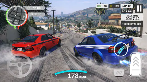 Derrapagem 3D: Corrida screenshot