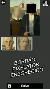 Desfocar rosto Censor de fotos screenshot