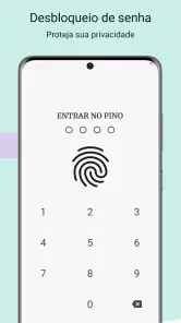 Diário com cadeado screenshot