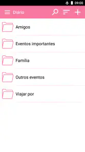 Diário com uma fechadura screenshot