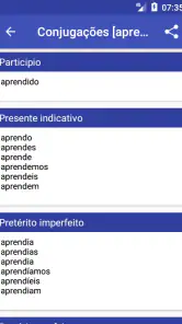 Dicionário de Português screenshot