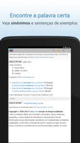 Dicionário Português screenshot