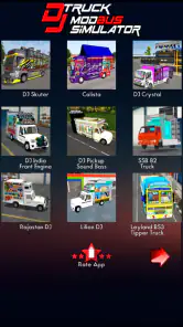 DJ Truck Mod Bus Simulator screenshot