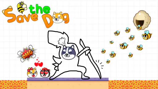 Dog Bee Rescue - Salve o Doge screenshot