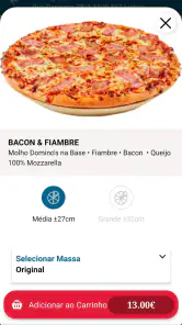 Domino’s Portugal screenshot