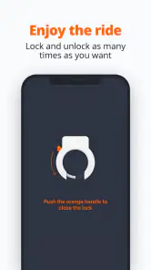 Donkey Republic Bike share screenshot