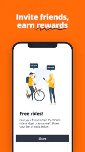 Donkey Republic Bike share screenshot