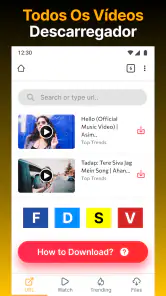 Downloader de vídeo HD - Vidow screenshot